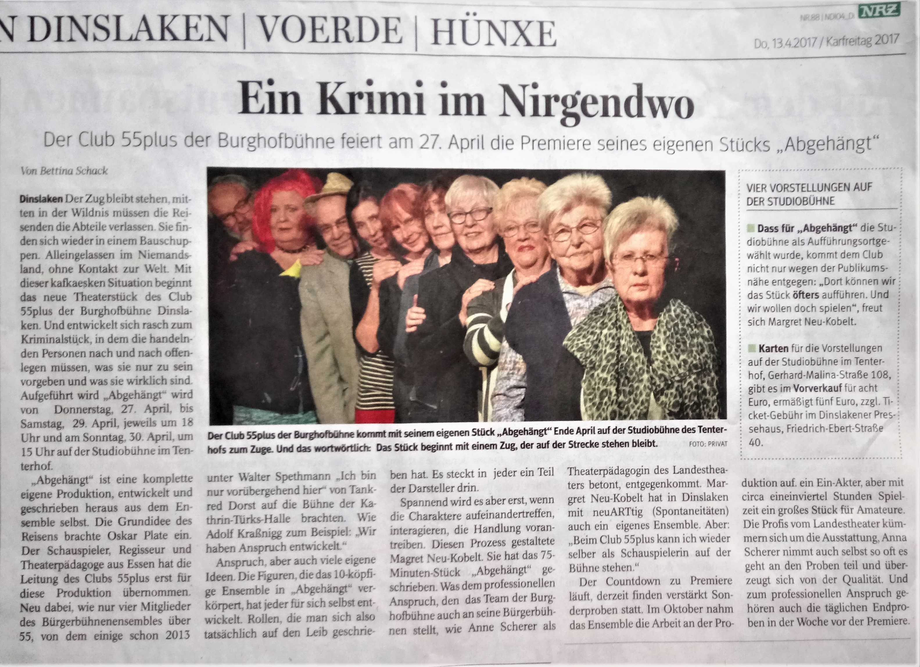 Presse zu "Abgehängt"